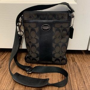 Coach Legacy Signature Swingpack Crossbody Bag